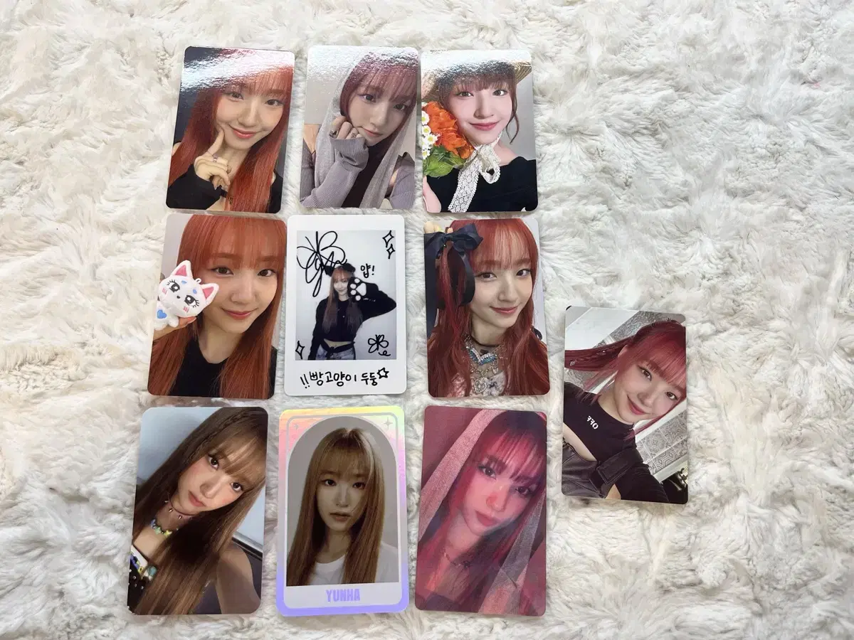 Eunice Bang Yoonha photocard EuniceJin HyeonjooNayeonJellyDangKakotoko BangYoonhaElysiaYoonaYimSeowon