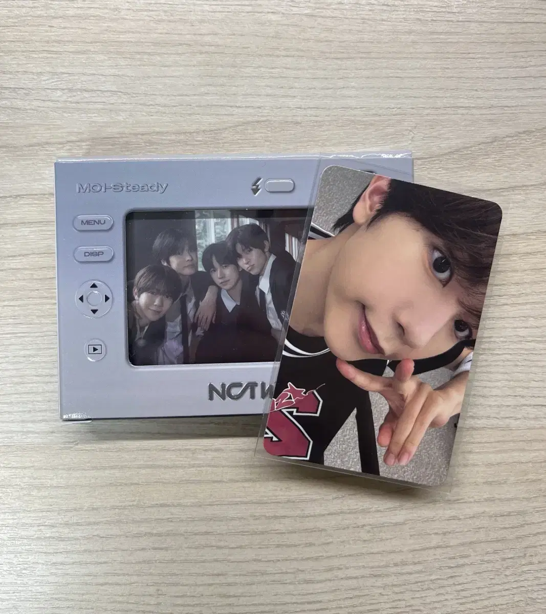 NCT wish Ryosteady QR album photocard Full Set