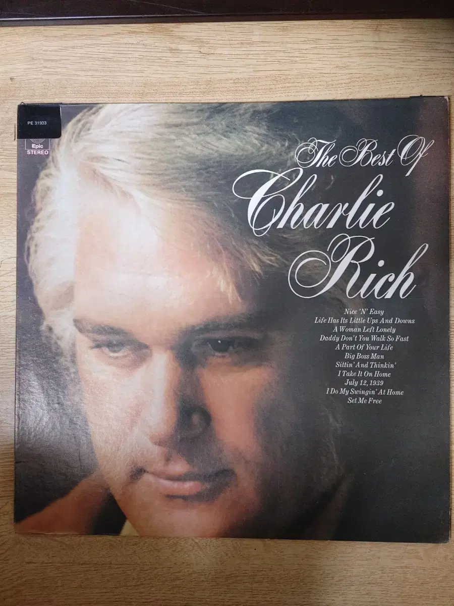 CHARLIE RICH 음반 b (LP 턴테이블 오디오 앰프