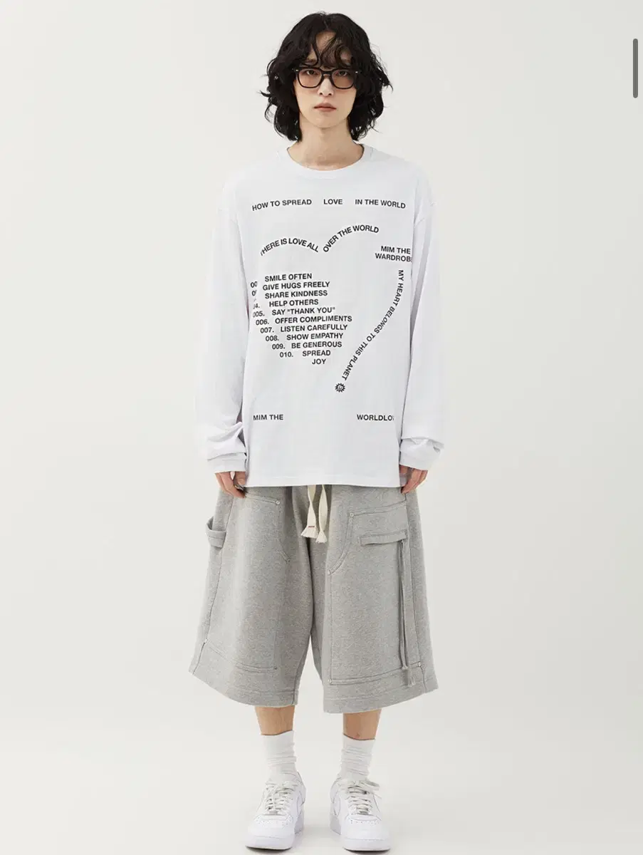 New) MimtheWardrobe Love Letter Oversized Long Sleeve