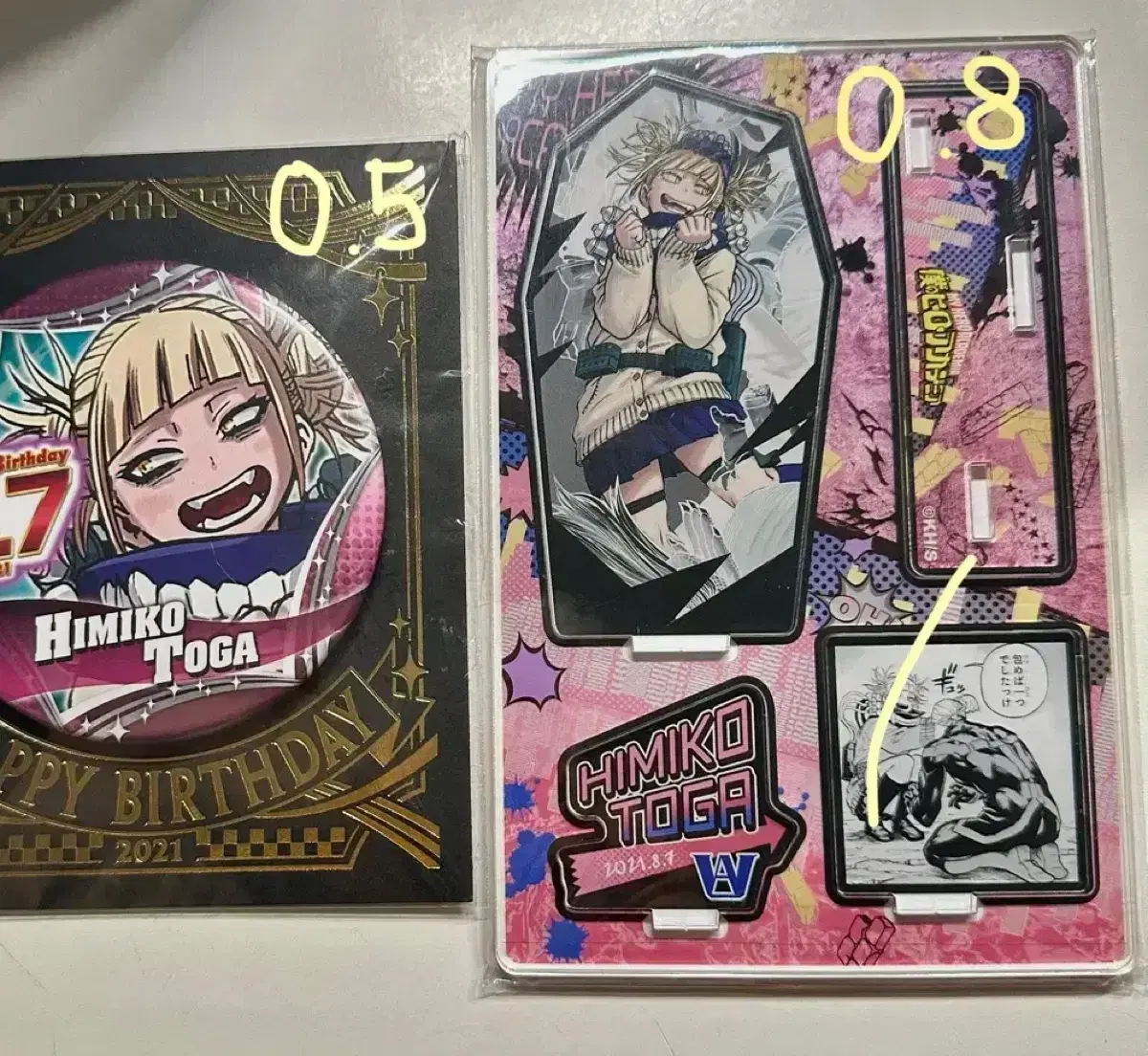 Toga Himiko 2021 birthday Canvas / acrylic Diorama