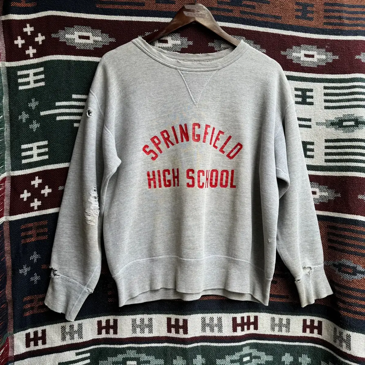 50's vintage sweatshirt top