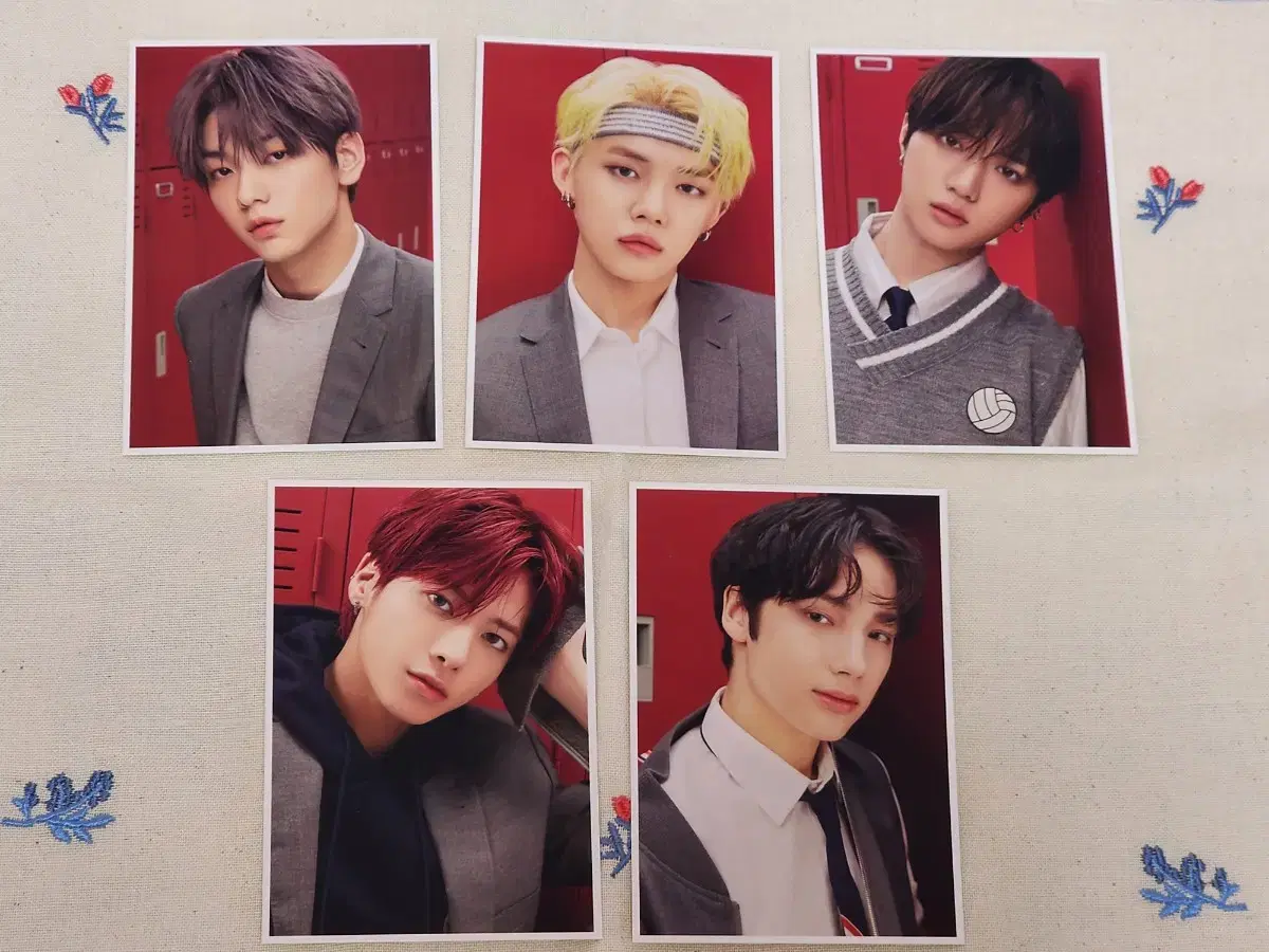 TXT Japanese Drama Universal pre-order benefit postcard bulk soobin yeonjun beomgyu taehyun Hooning