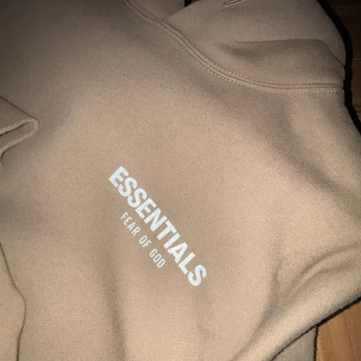 [2XL] 키즈 Essentials 후드 라이트브라운