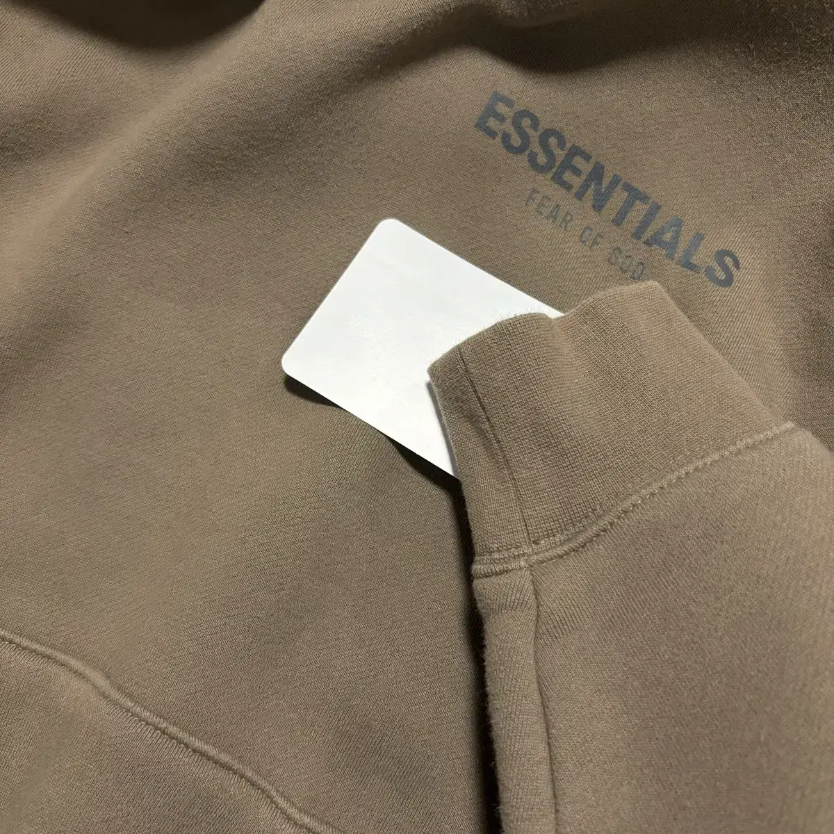 [2XL] 키즈 Essentials 후드 라이트브라운