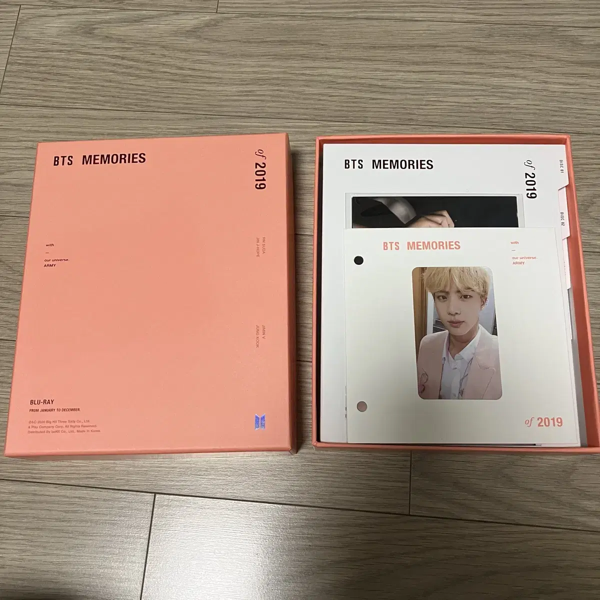 방탄 bts 2019 메모리즈 블루레이