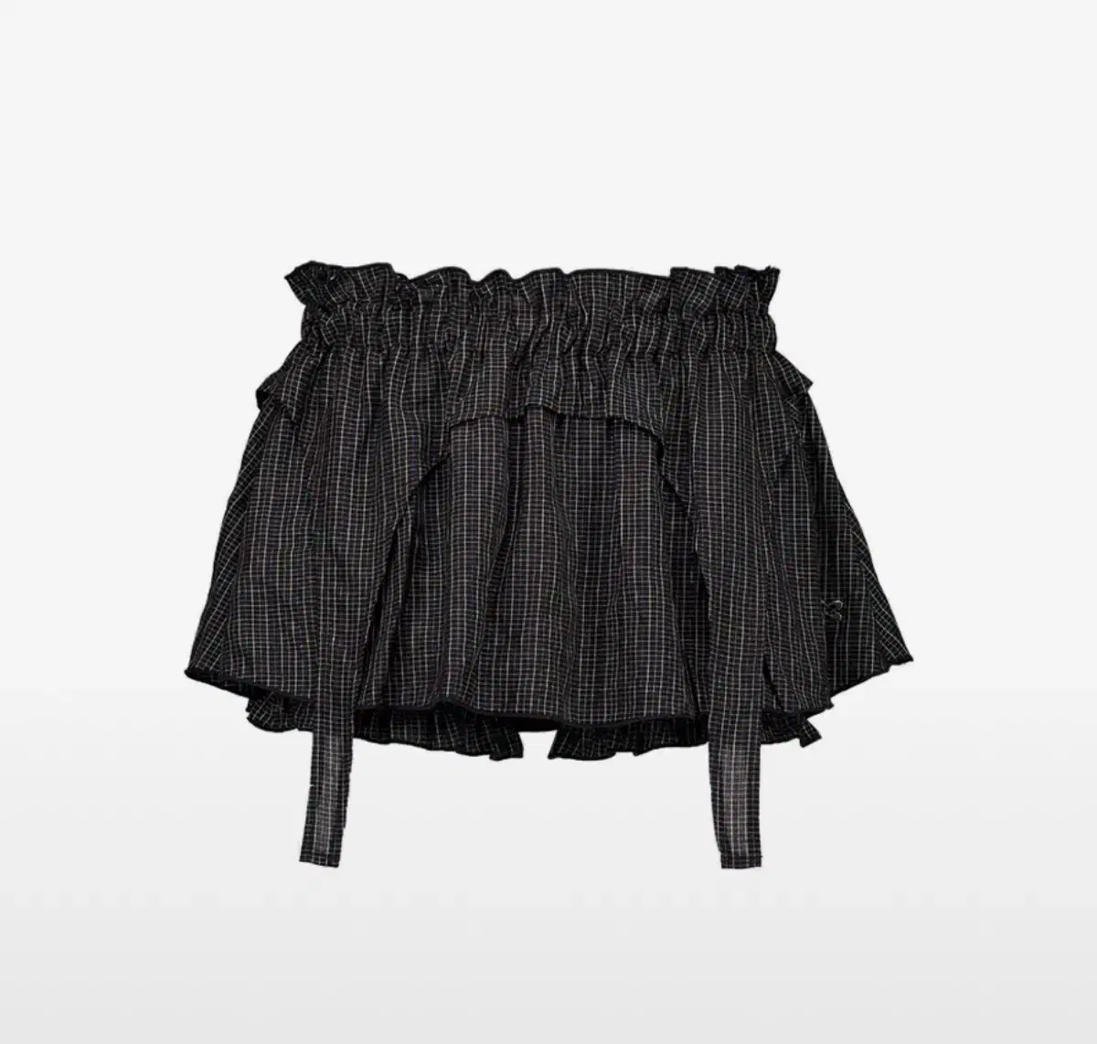 셋업이엑스이 GARTER BABY SKIRT PANTS