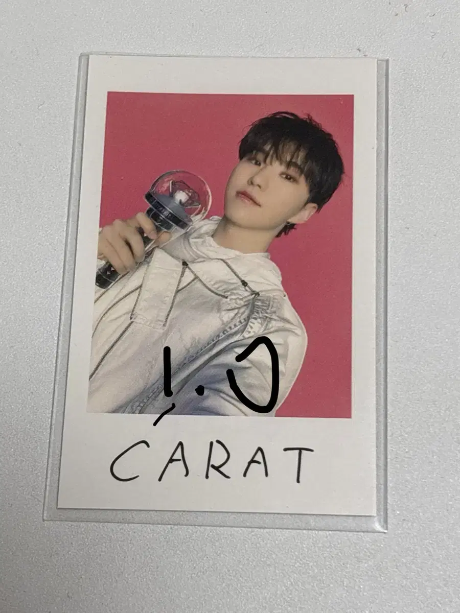 Seventeen photocard Follow Again Japan hoshi Instant WTS