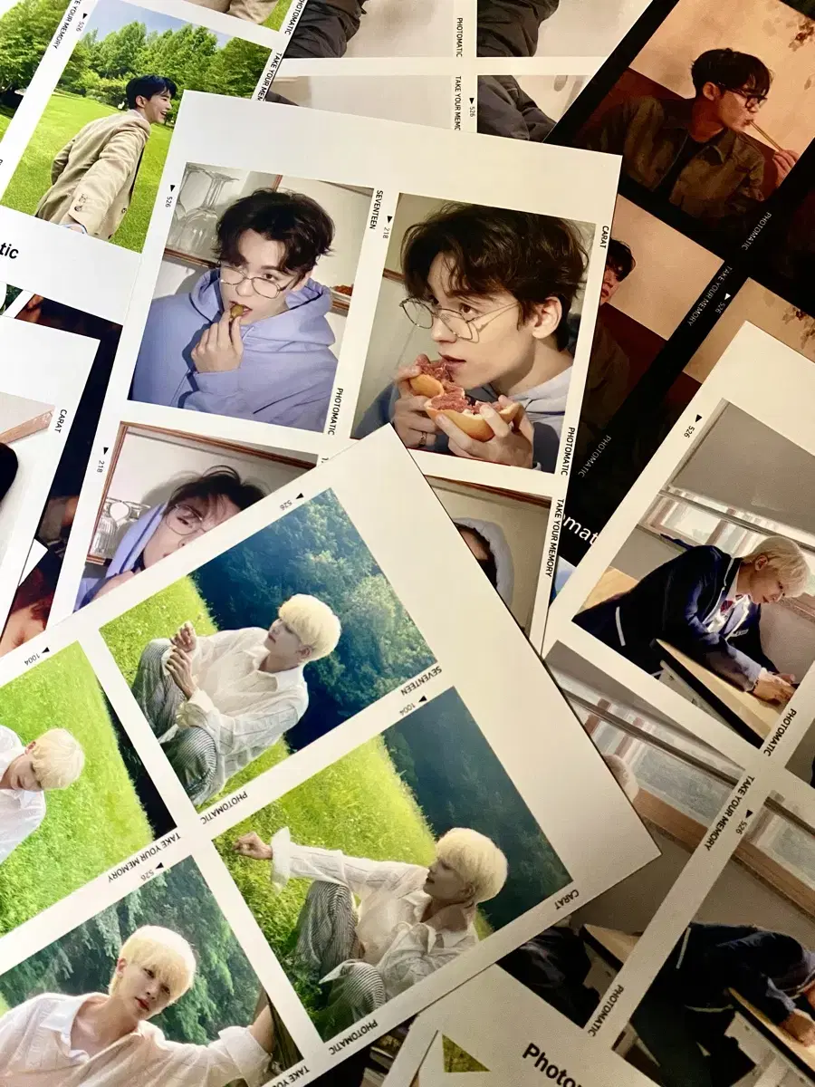 SEVENTEEN Four-shot wts photocard unofficial goods S.COUPS Jeonghan, Joshua, Hoshi, Mingyu, Wonwoo, Vernon, DK, Seungkwan