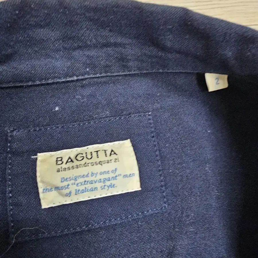 바구타 bagutta x 알렉산드로스쿠아르치 퍼티그 자켓