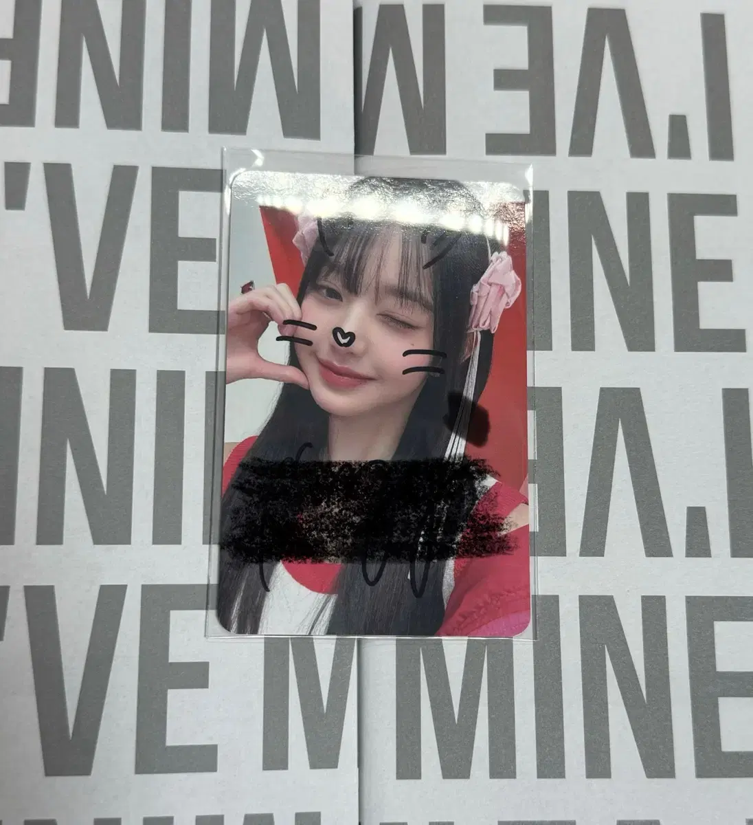 ive jang wonyoung sign photocard lowest price sign poca verifiable price down