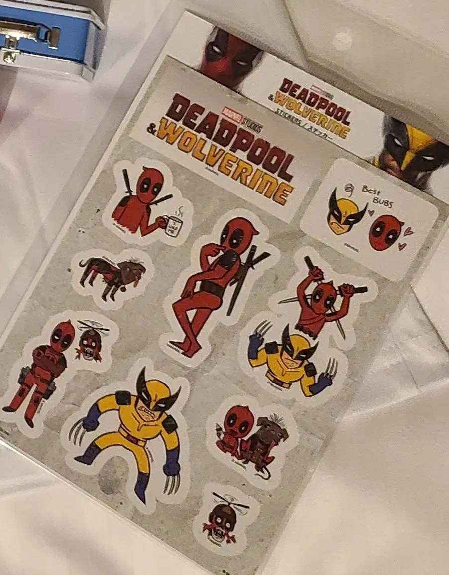 Deadpool and Wolverine Official pop up sticker sells