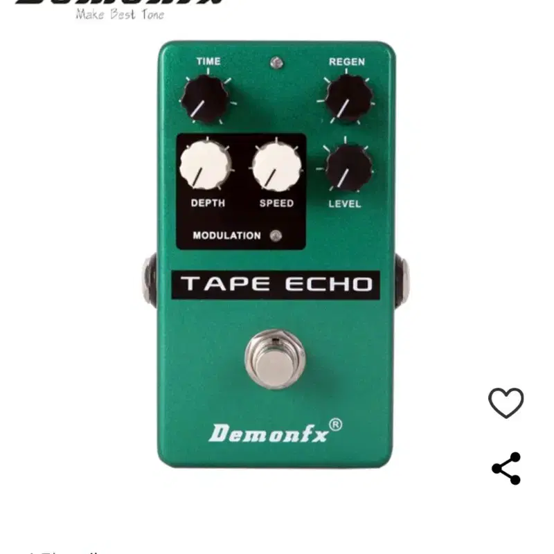 DemonFx 이펙터 TAPE ECHO