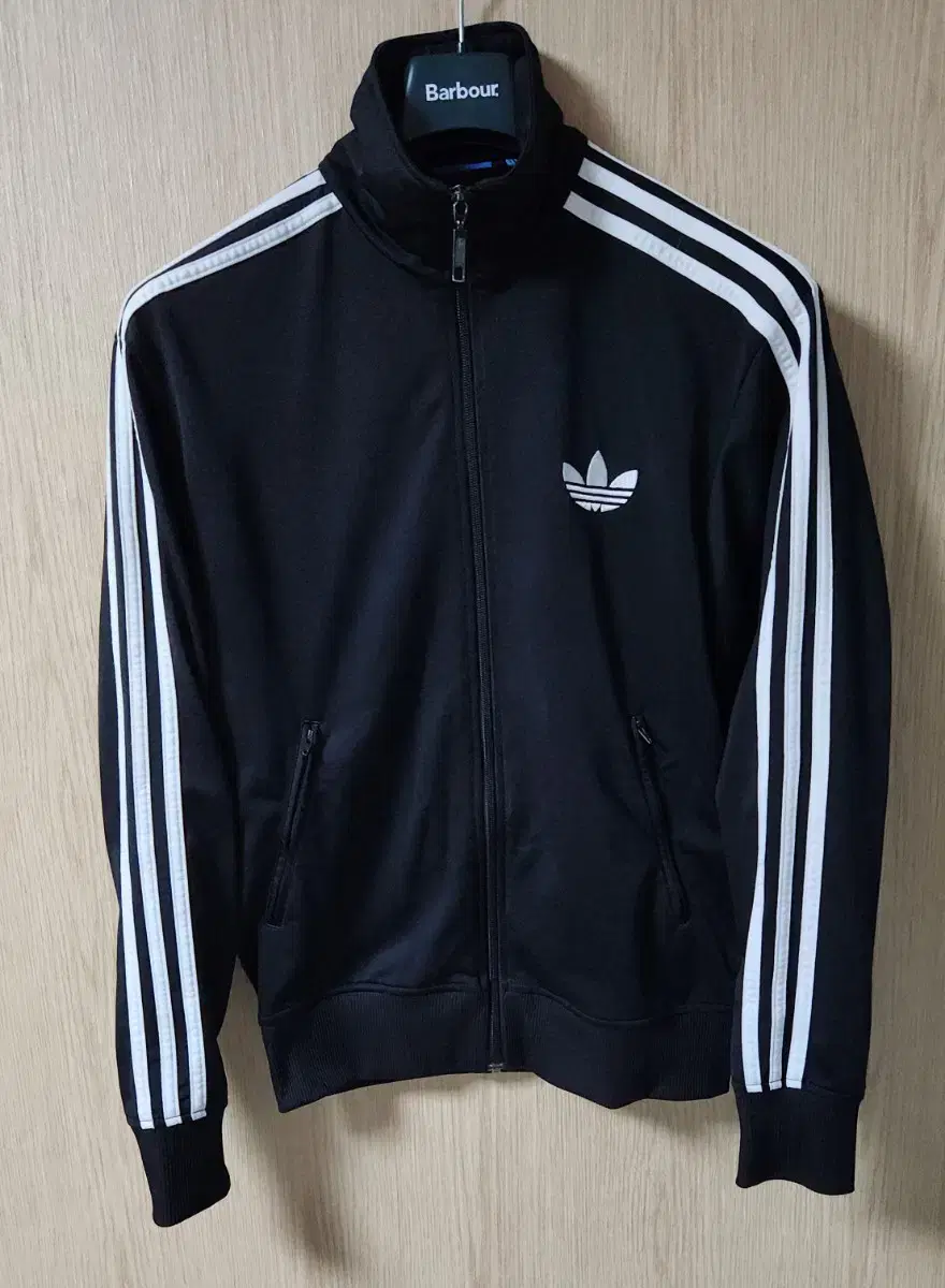 (pictured) Adidas Firebird Jersey Track Top