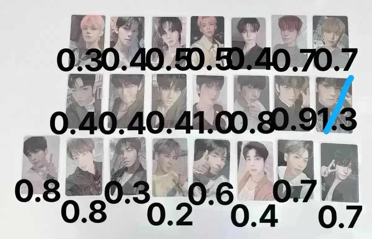 (extra) txt TXT photocard