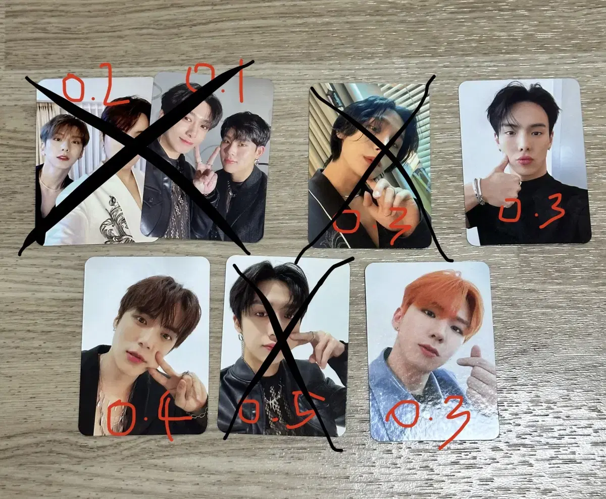 Monsta x photocard wts!