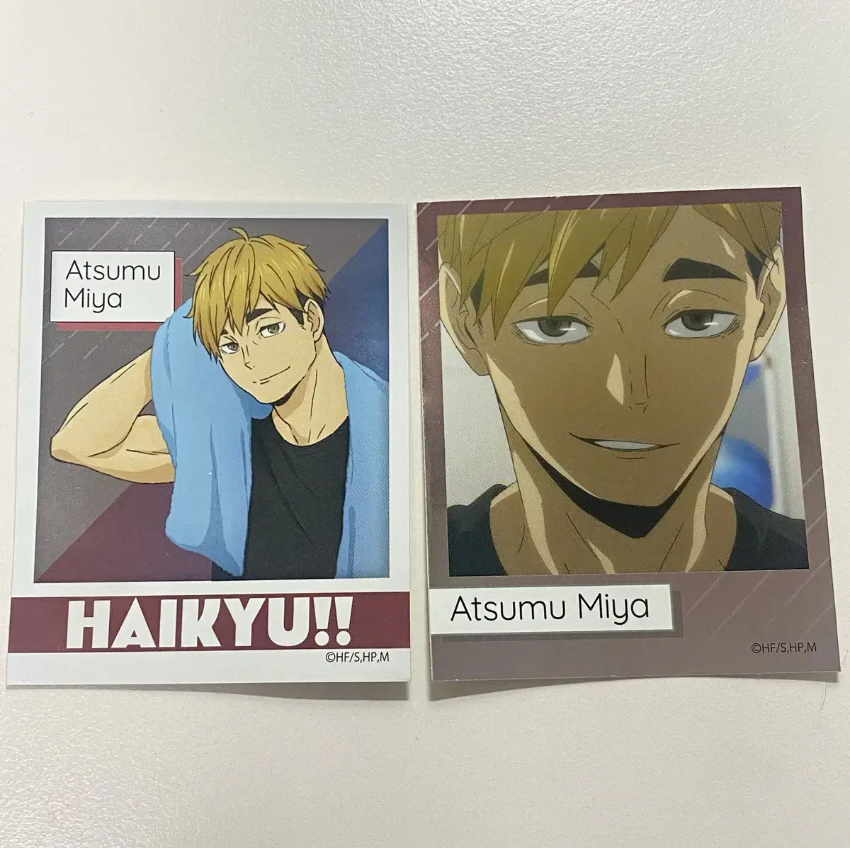 Haikyuu Miya Atsumu Metal Sticker