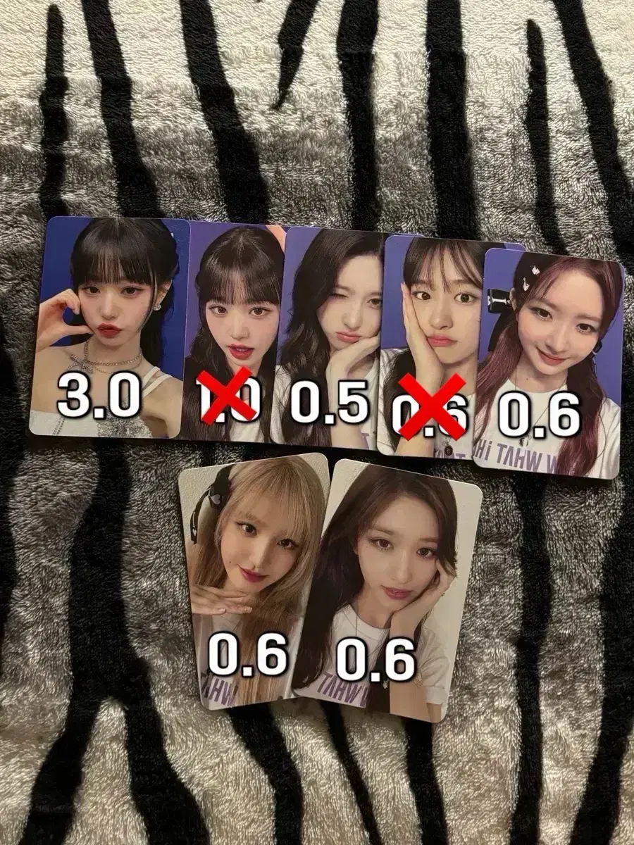 ive dvd blu-ray kit photocard apple music unreleased photocard jang wonyoung ahn yujin