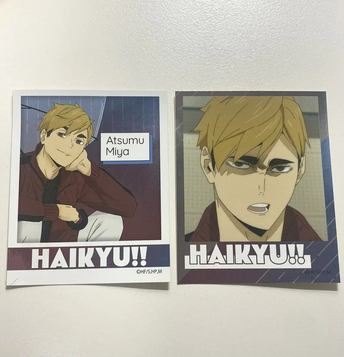 Haikyuu Miya Atsumu Square Mental Sticker