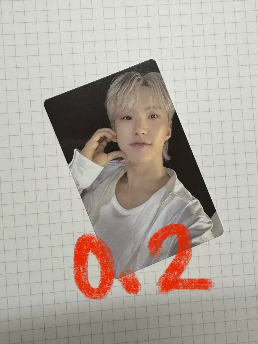 Mini 12th Edition weverse pre-order benefit hoshi Photocard