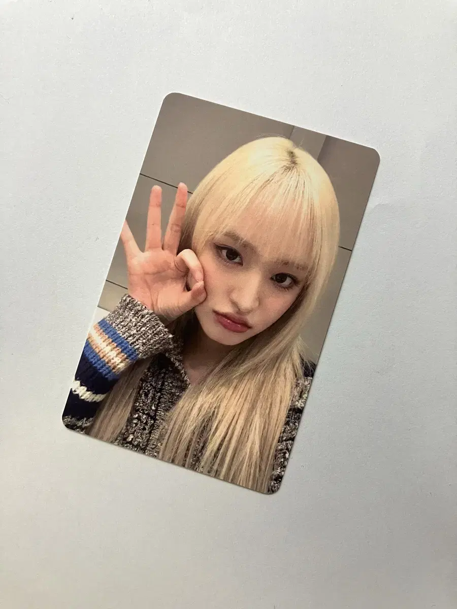 ive Japan Phone Tap liz unreleased photocard photocard WTS