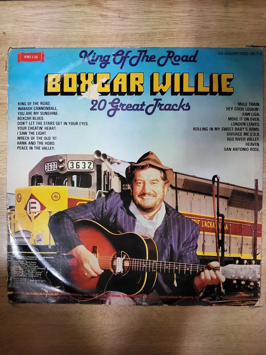 BOXCAR WILLIE Discography k (LP Turntable Audio Amplifier