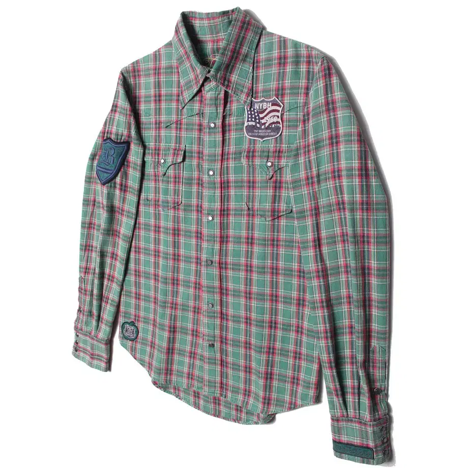 100 Patch-Up Flannel Shirt T-Shirt 936