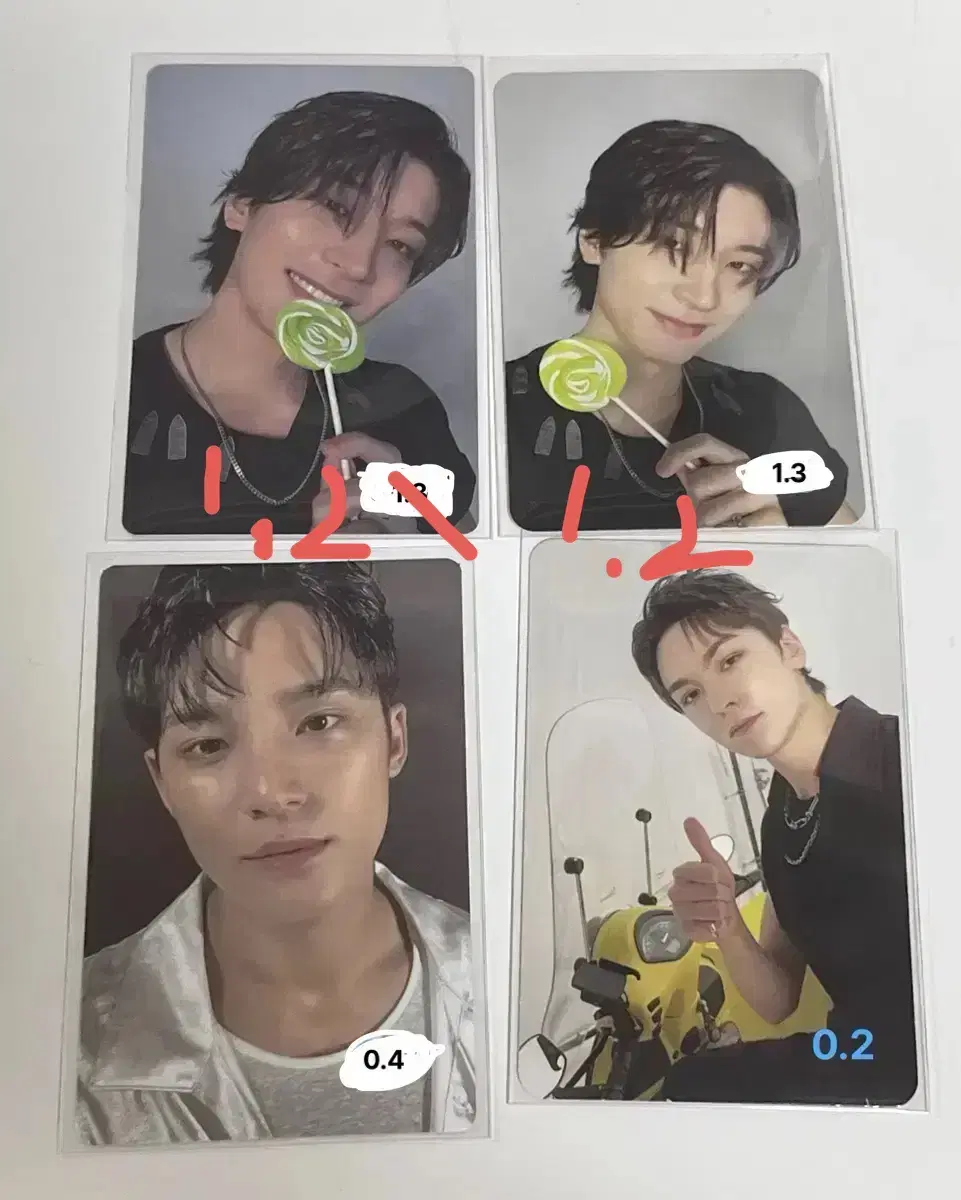 Seventeen photocard wonwoo mingyu vernon