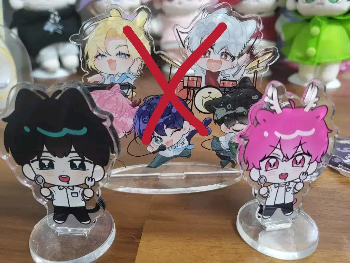 Plave unofficial goods acrylic stand corotto wts