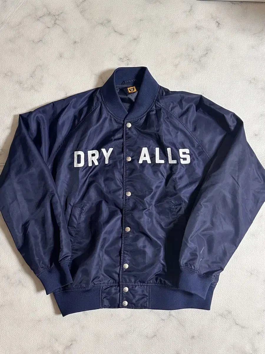 HumanMade Varsity Jacket Large Navy