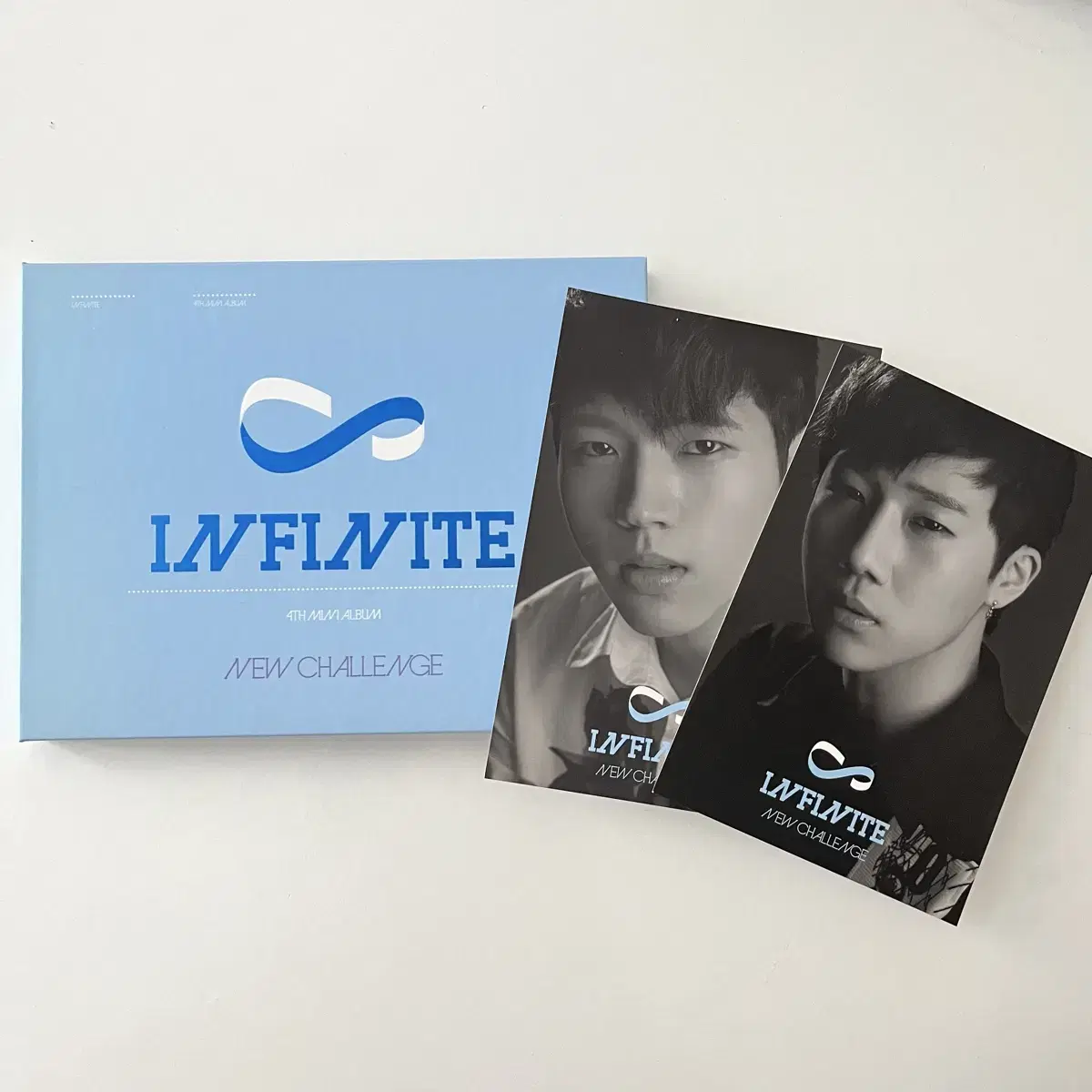 (Sungkyu, Woohyun photocard) infinite Man in love Man in love album