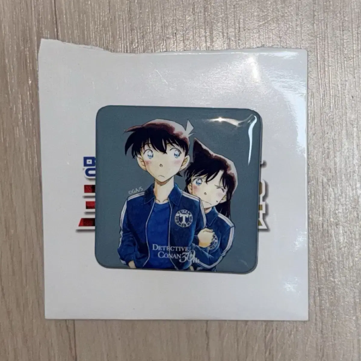 Detective Conan the Barbarian 30th Anniversary Exhibition Can Badge Random Shinran