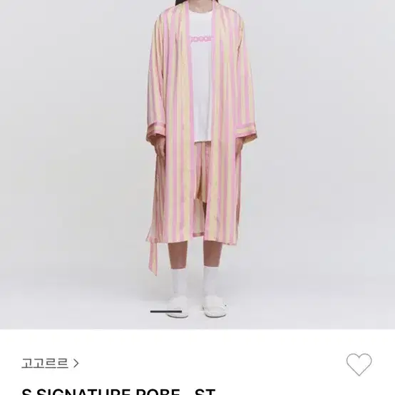 [새상품] 고고르르  S SIGNATURE ROBE_ST