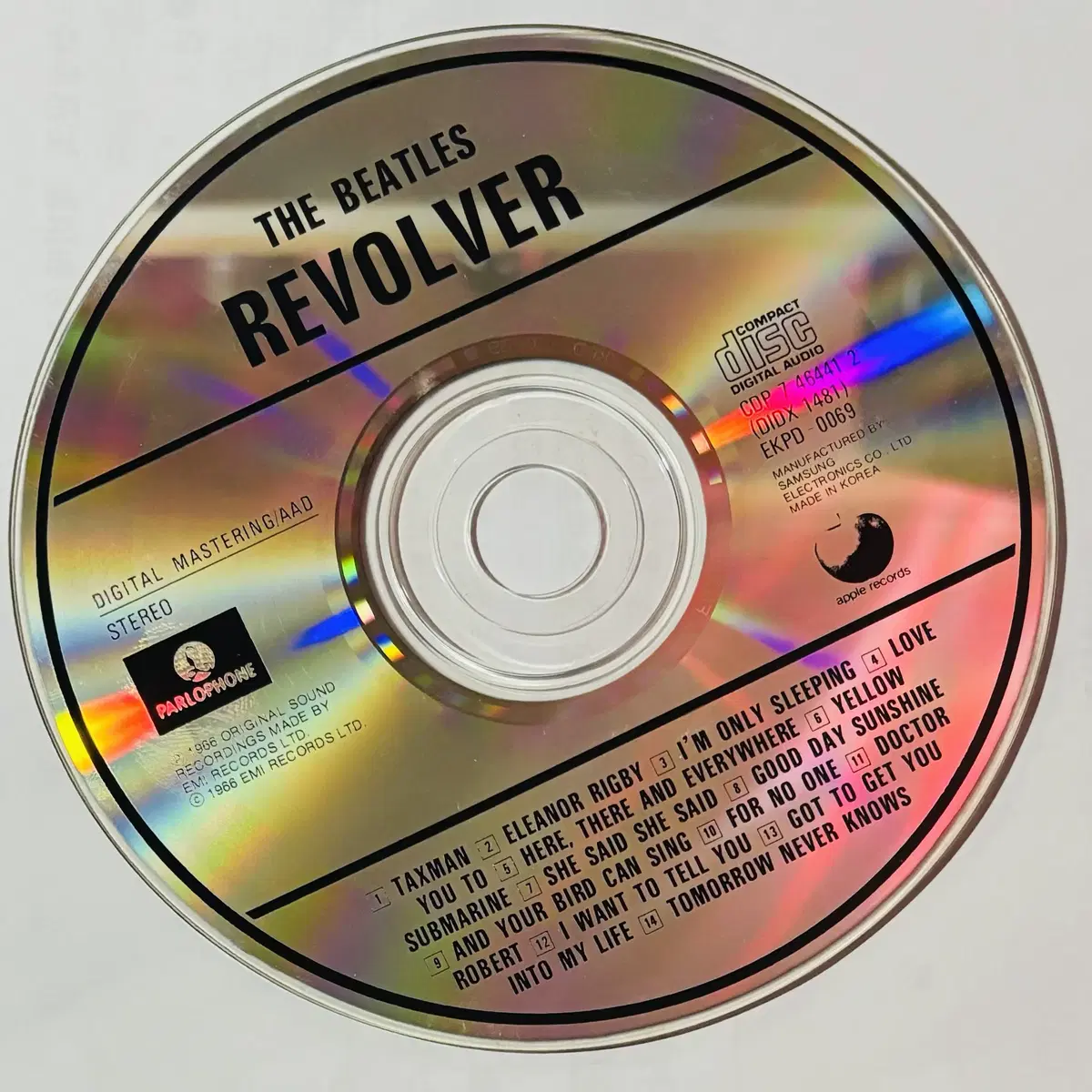 Beatles - Revolver (CD) 한국반 1990 NM-