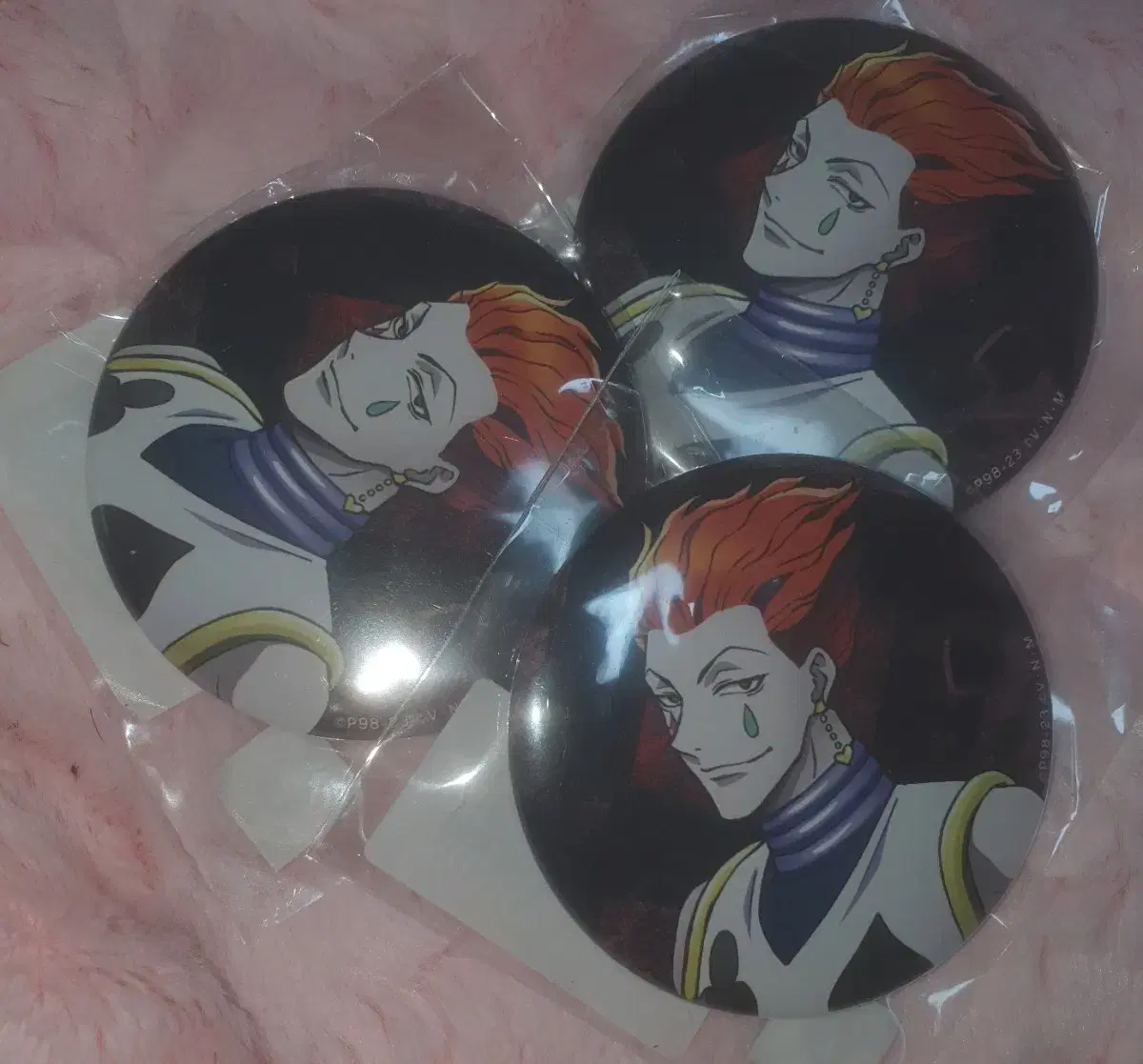 HunterHunterHunter Kuji-Hisoka Itabag CanBadge Goods