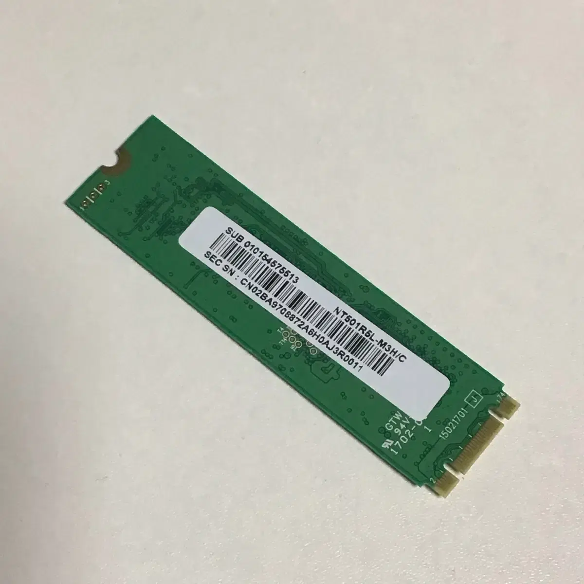 라이트온 M.2 SSD 128GB (삼성 노트북 추출)