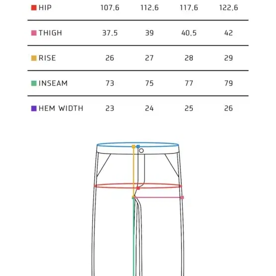 미개봉 휴먼메이드 네이비 팬츠XL