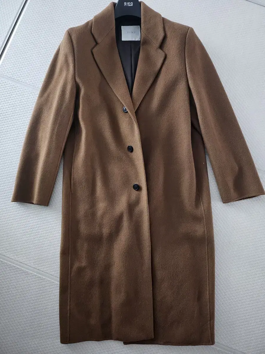 Time Homme Wool Cashmere Coat