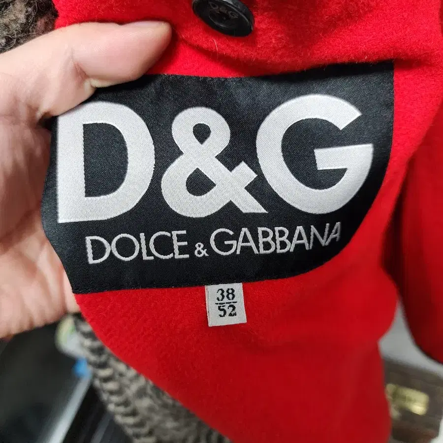 D&G 돌체엔가바나 96's 헤링본 코트