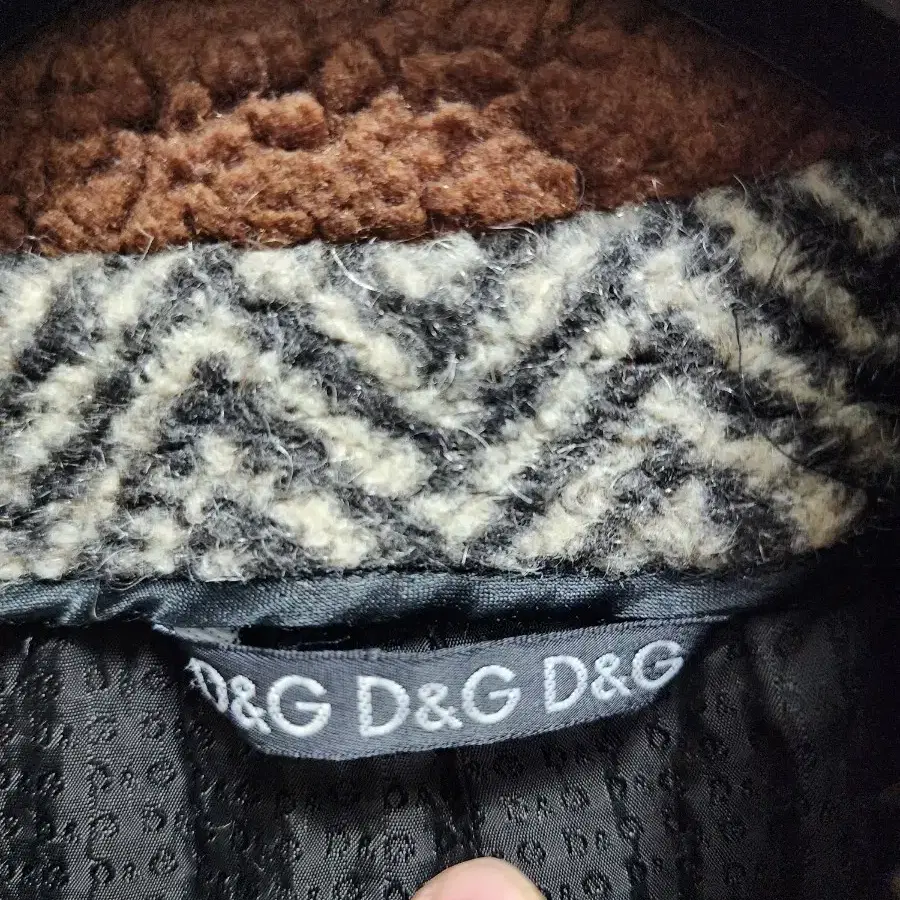 D&G 돌체엔가바나 96's 헤링본 코트