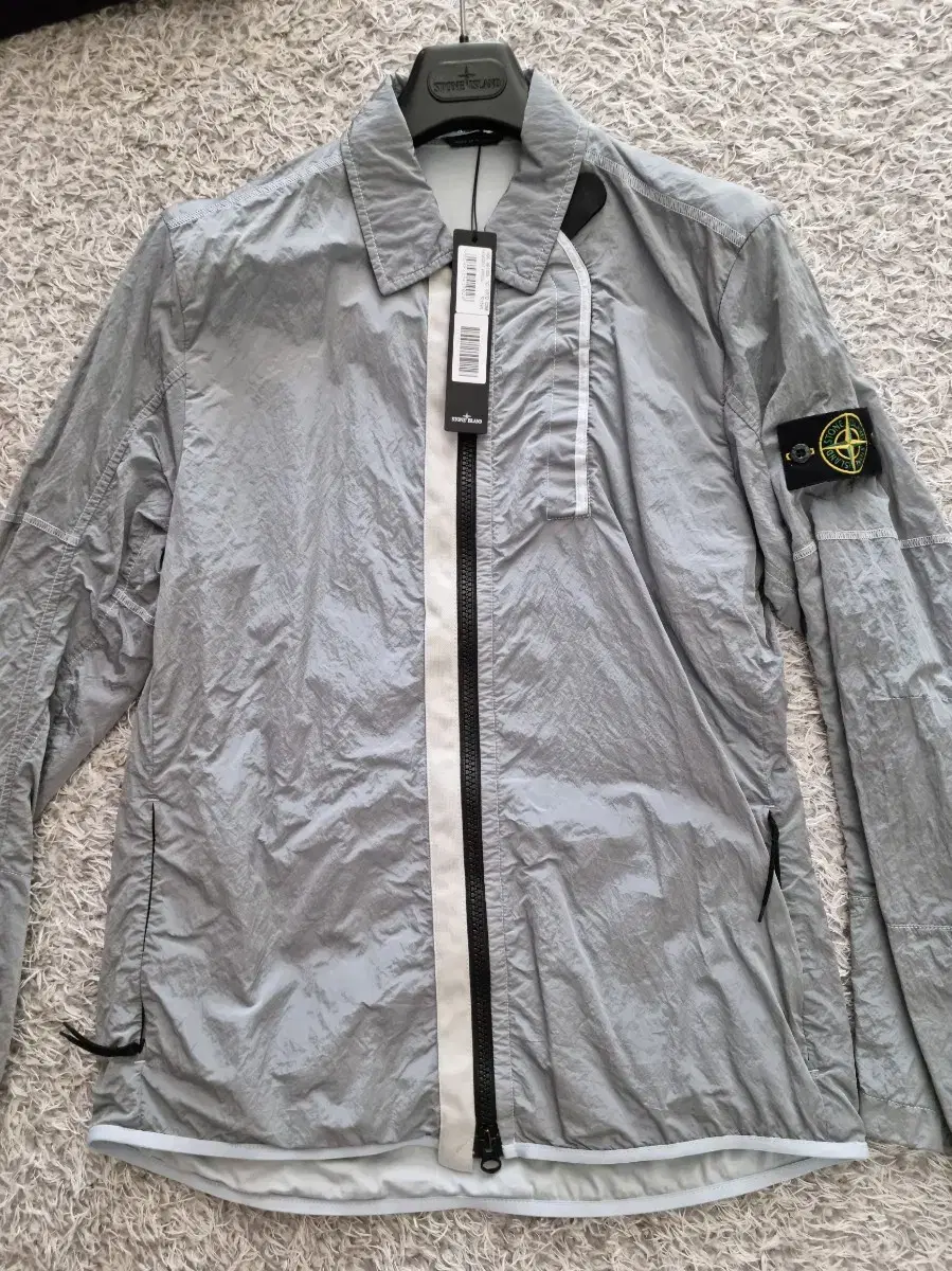 [L] Stone Island 18fw Nylon and Metal Overshirt New