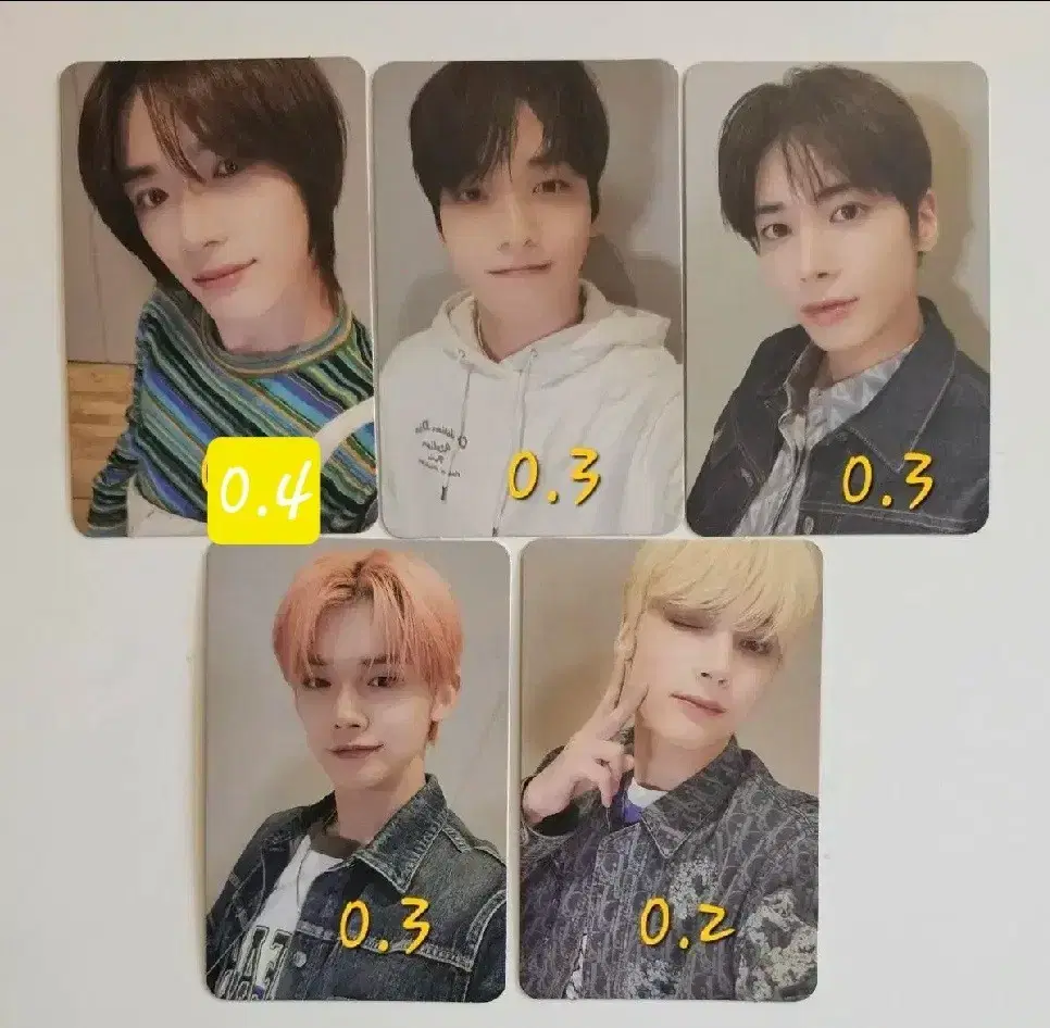 txt cu cu cu photocard