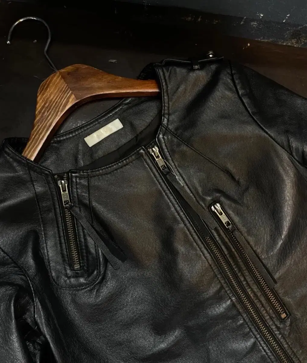 Vintage leather jacket 레더자켓