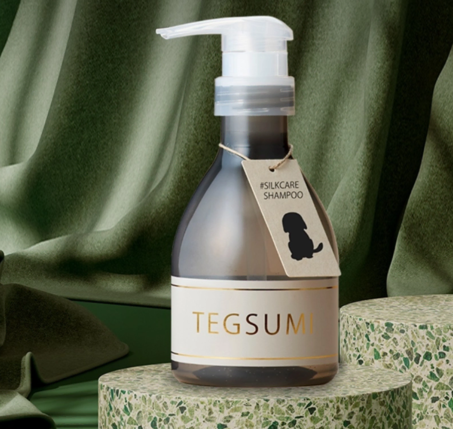 테구스미 TEGSUMI 실크팩샴푸 300ml 강아지 실크팩