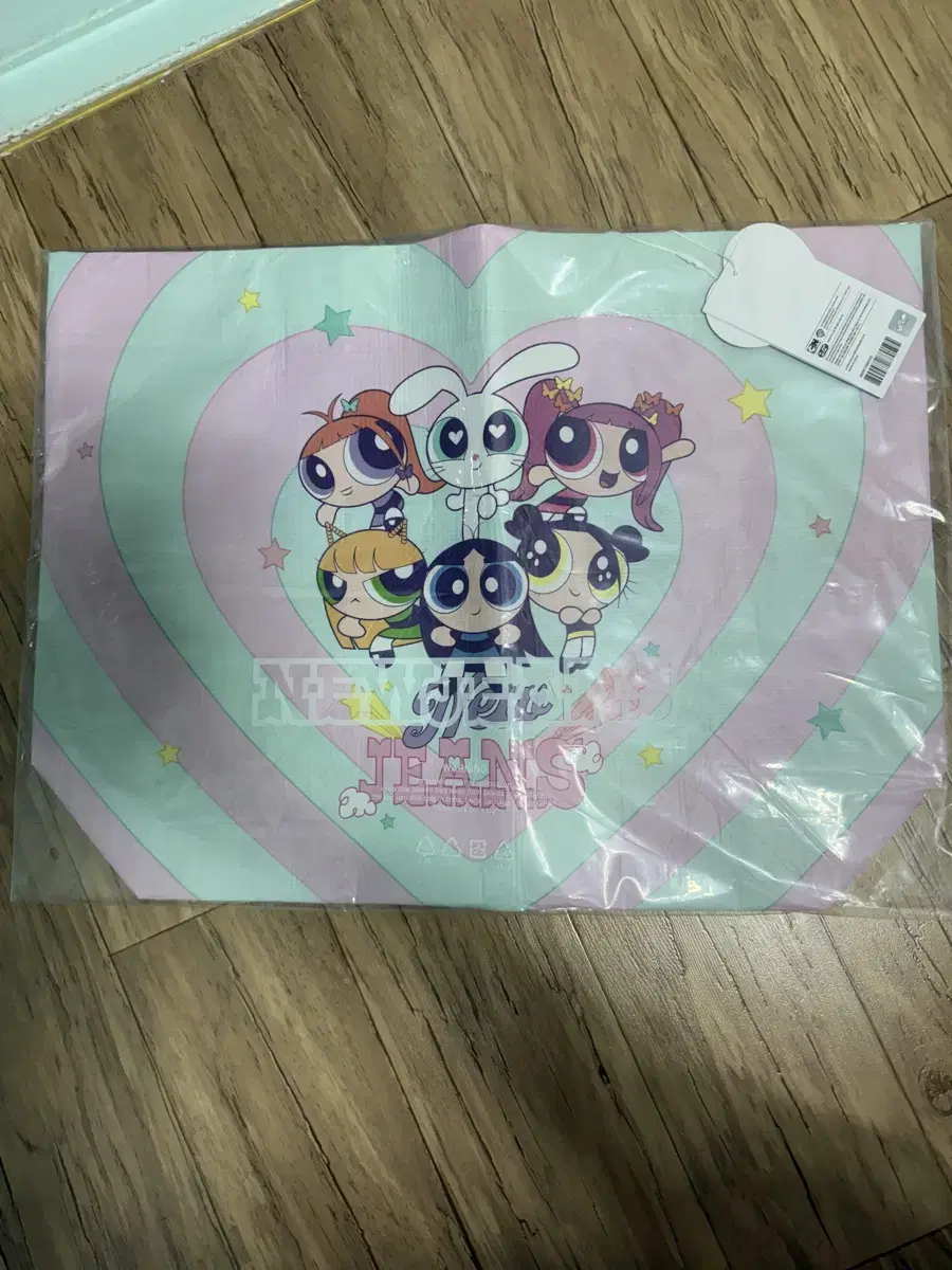 New Jeans Powerpuff Girls Tote Bag