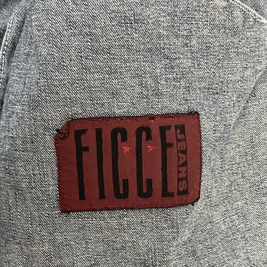 FICCE JEANS 빈티지 오버사이즈 데님 트러커 105