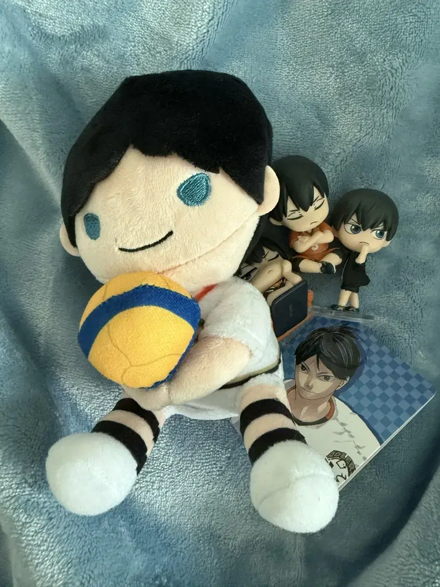 Haikyuu Kageyama Tobio Receive Nui Onemutan Look back, shoulder thump