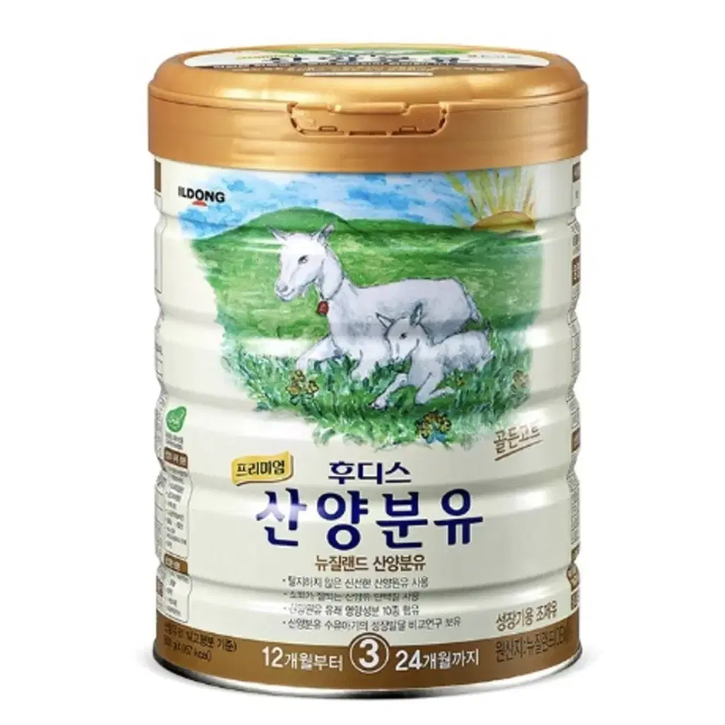 (당일발송) 프리미엄 후디스 일동산양분유 3단계 800g