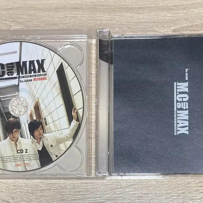 M.C. The Max 5집 - Returns CD 판매