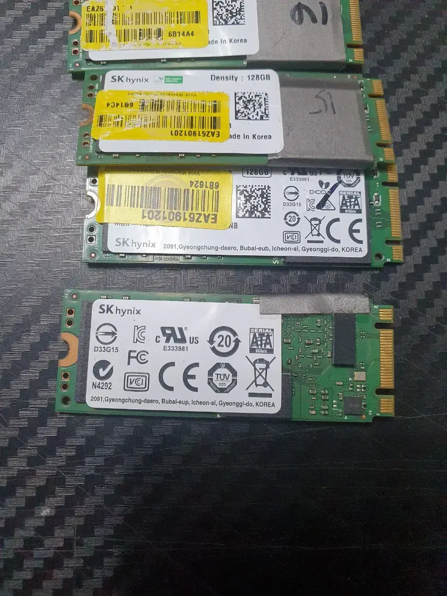 SKhynix M.2 128GB 2260(6cm)2개